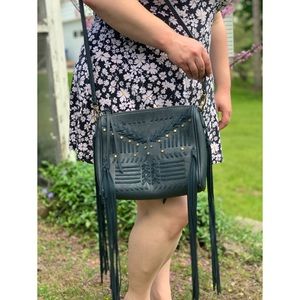Boho Vintage Inspired Fringe Purse